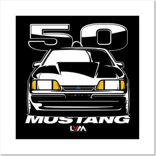 Foxbody 5.0 Ford Mustang Notch Posters and Art